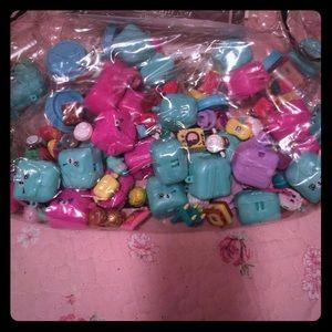 Approx. 40 piece LOT-SHOPKIN COLLECTABLES/CASES